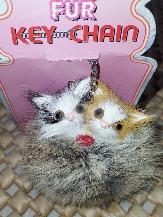 Novelty Inc Accessories - Novelty Inc. Fur Key Chain